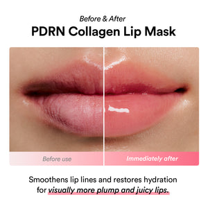 PDRN collagen lip mask Glazed jelly