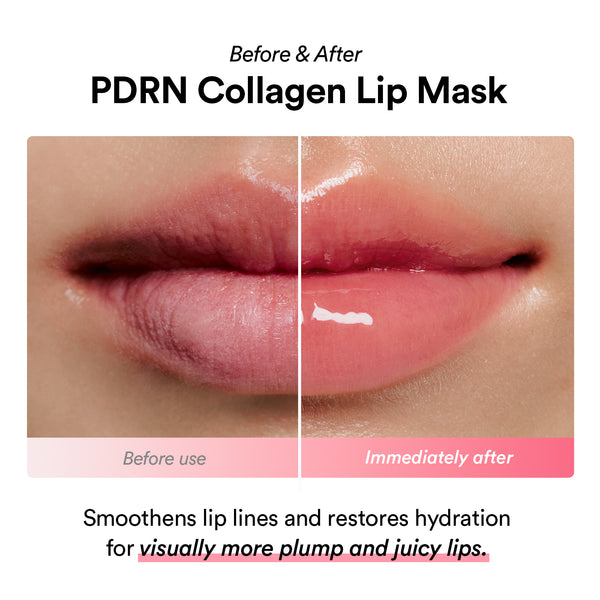 PDRN collagen lip mask Glazed jelly