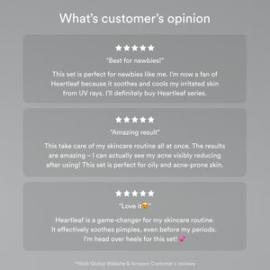 Collagen gel mask Heartleaf jelly