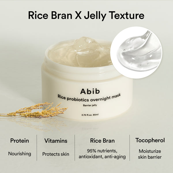Rice Probiotics Overnight Mask Barrier Jelly