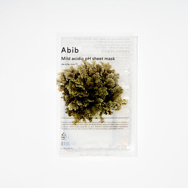 Mild Acidic pH Sheet Mask Jericho Rose Fit(10 sheets)
