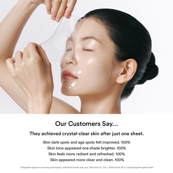 Glow collagen mask Glutathiosome film