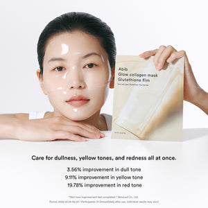 Glow collagen mask Glutathiosome film