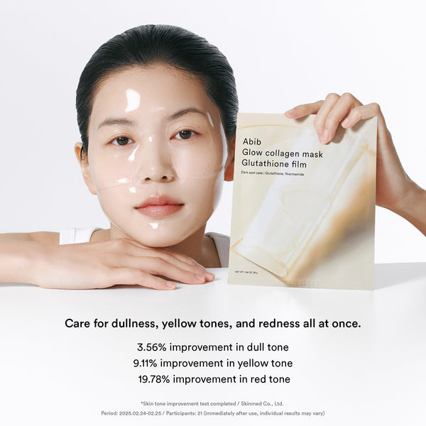 Glow collagen mask Glutathiosome film