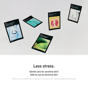 Gummy Sheet Mask Collagen Milk Sticker(10 sheets)