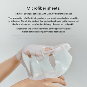 Gummy Sheet Mask Collagen Milk Sticker(10 sheets)