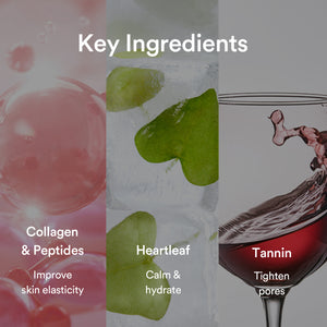 Collagen gel mask Heartleaf jelly