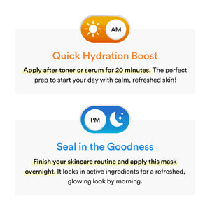 Collagen gel mask Heartleaf jelly