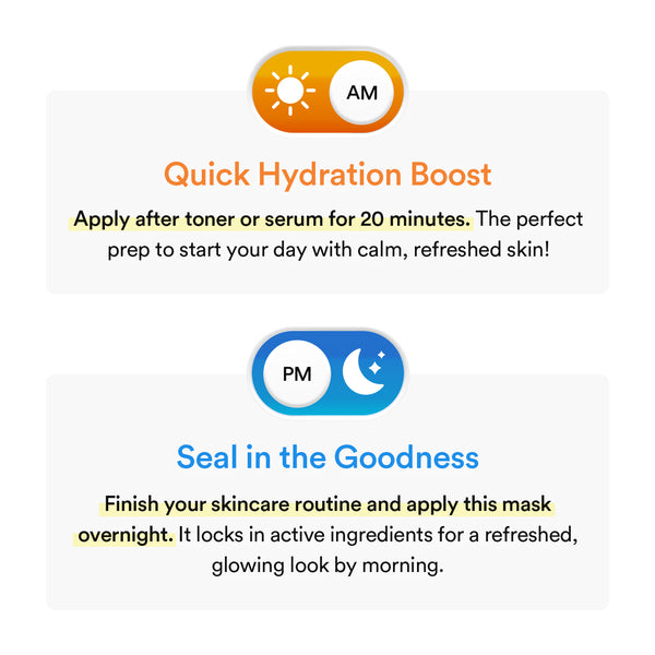 Collagen gel mask Heartleaf jelly