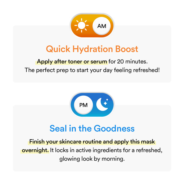 Collagen gel mask Sedum jelly