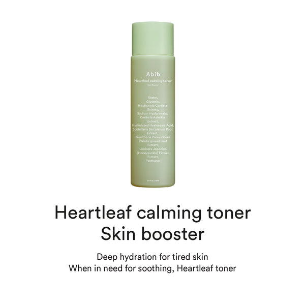 Heartleaf Calming Toner Skin Booster