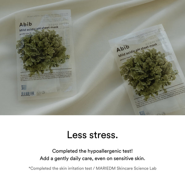 Mild Acidic pH Sheet Mask Jericho Rose Fit(10 sheets)