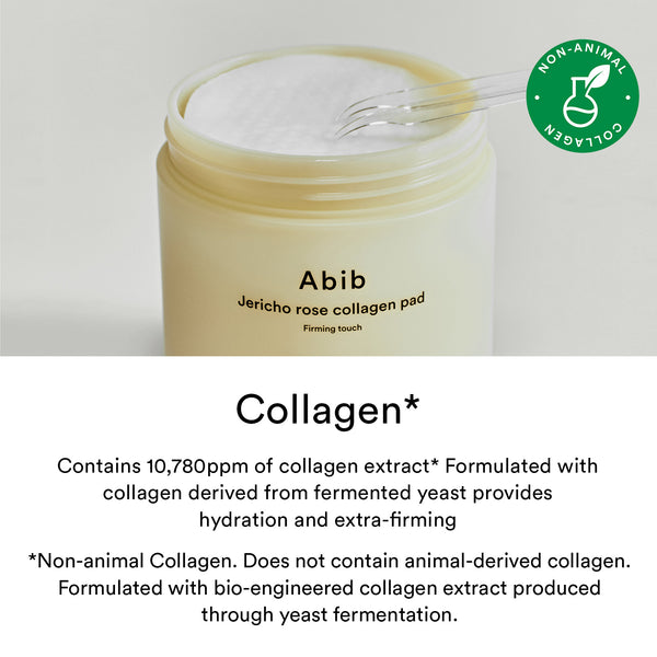 Jericho rose non-animal collagen pad firming touch