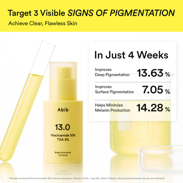 Bright force serum 13.0 pump