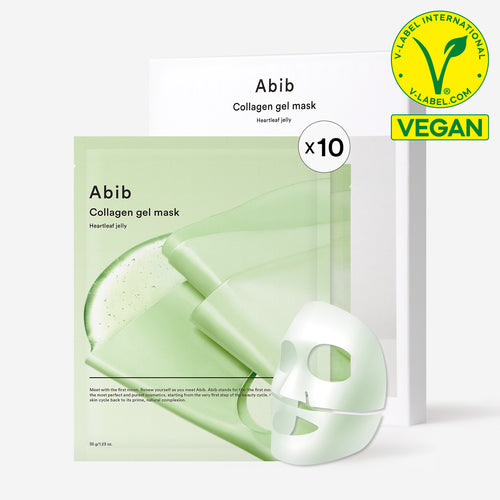 Vegan Collagen gel mask Heartleaf jelly