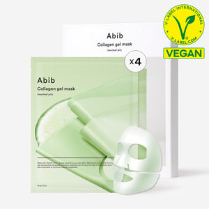 Vegan Collagen gel mask Heartleaf jelly