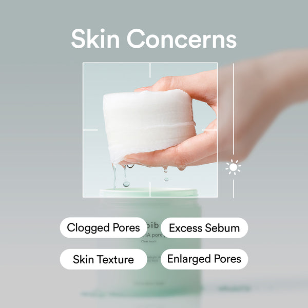Green LHA pore pad Clear touch (Renewal)