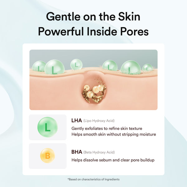 Green LHA pore pad Clear touch (Renewal)