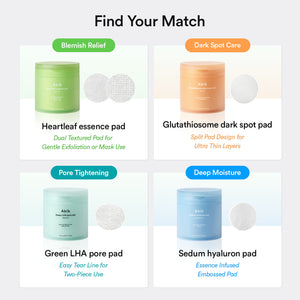 [Refill Pack] Heartleaf essence pad Clear touch