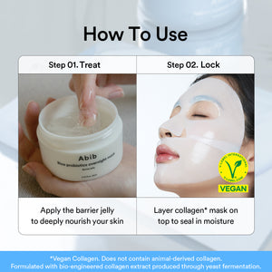 Vegan Collagen gel mask Sedum jelly
