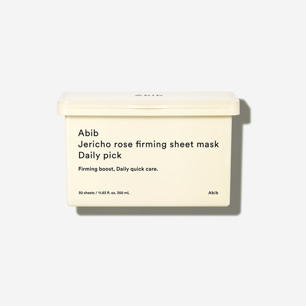 Jericho rose firming sheet mask Daily pick