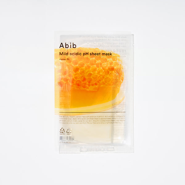 Mild Acidic pH Sheet Mask Honey Fit(10 sheets)