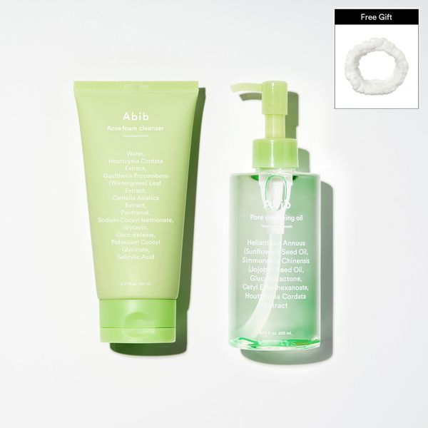 Heartleaf Double cleansing Duo
