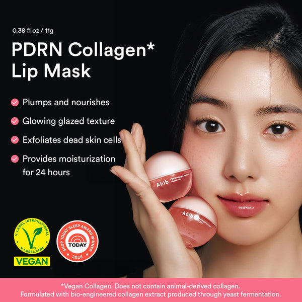 PDRN Vegan Collagen lip mask Glazed jelly
