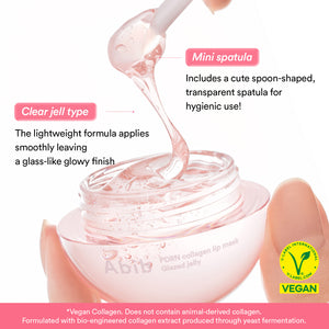 PDRN Vegan Collagen lip mask Glazed jelly