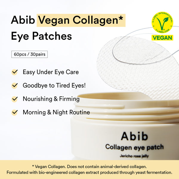 Vegan Collagen eye patch Jericho rose jelly