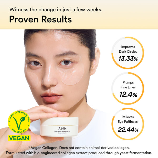 Vegan Collagen eye patch Jericho rose jelly