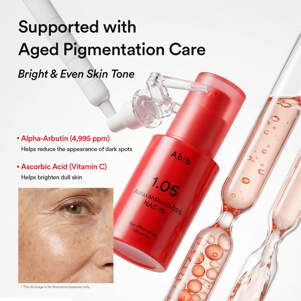 Red effect serum 1.05 pump