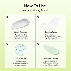 Heartleaf Calming Trial Kit