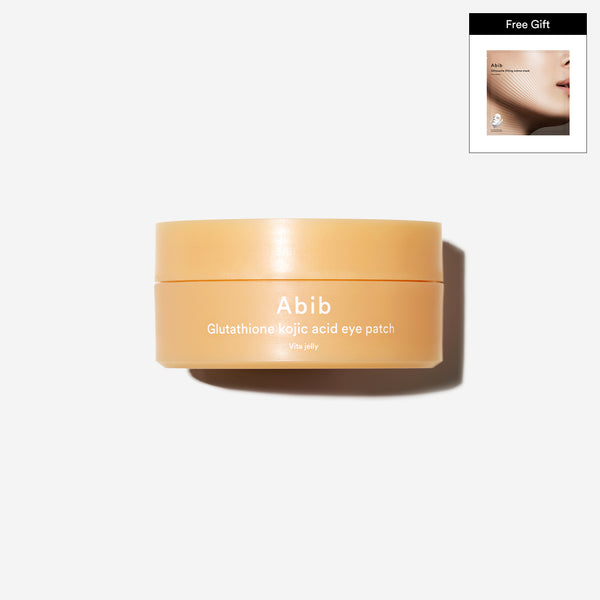 Free Gift. Abib Silhouette lifting crème mask. Abib Glutathione kojic acid eye patch Vita jelly
