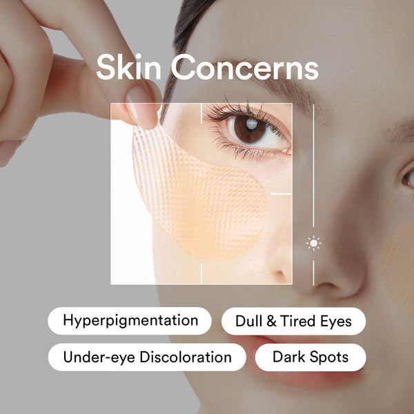 Glutathione kojic acid eye patch Vita jelly