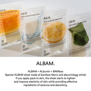 Mild Acidic pH Sheet Mask Aqua Fit(10 sheets)